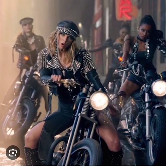 Burberry Brit Studded Motorcycle Leather Jacket - Picture 8 of 8